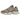 Baskets New Balance 9060 Arid Stone Mushroom vue latérale avec empeigne en daim beige, maille respirante et semelle intermédiaire épaisse et amortie