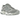 New Balance 9060 Slate Grey baskets en vue inclinée avec des empiècements en daim gris, des détails en mesh et l'emblématique semelle épaisse.