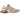 New Balance 9060 Earth Shadow Flat Taupe baskets vue latérale avec une empeigne superposée en daim beige et mesh et une semelle intermédiaire sculptée