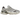 New Balance 9060 Grey Matter Timberwolf baskets vue latérale, avec empeigne en daim gris, détails en mesh et semelle sculptée imposante aux tons beige et gris.