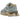 New Balance 9060 Blue Haze baskets vue latérale avec des détails en nubuck bleu clair, une tige en mesh et la semelle épaisse caractéristique amortie