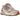 New Balance 9060 Rose Pink baskets vue latérale avec semelle épaisse, nuances roses, empeigne en daim et logo N emblématique