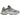 New Balance 9060 Rain Cloud Grey baskets vue latérale avec empiècements en daim gris, détails en maille et semelle intermédiaire épaisse sculptée