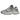 New Balance 9060 Rain Cloud Grey baskets en vue latérale avec empeigne en daim gris, détails blancs et semelle intermédiaire épaisse