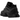 Baskets New Balance 9060 X Black Cement vue latérale avec empeigne en daim gris, semelle intermédiaire imposante et logo N iconique