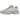 Baskets New Balance 9060 X Raincloud Concrete vue latérale, mettant en valeur les empiècements en daim gris, la semelle épaisse et le talon texturé