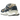 New Balance 9060 Navy Mushroom baskets en vue latérale avec empeigne en mesh bleu marine, détails en daim marron et semelle intermédiaire épaisse.