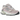 New Balance 9060 Rose Sugar Angora baskets en profil avec tons rose et crème, empiècements en daim et semelle intermédiaire épaisse.