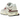 New Balance 9060 Linen Burgundy baskets en vue latérale avec détails en daim bordeaux, mesh beige et une semelle imposante