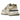 New Balance 9060 Beige Cream baskets vue latérale avec empeigne en mesh superposée, détails en daim crème et semelle sculptée imposante
