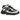 New Balance 9060 Off White Black baskets en vue latérale avec empeigne en mesh blanc, empiècements en daim gris et semelle épaisse