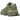 Baskets New Balance 9060 Dark Olivine vue latérale montrant une tige en daim vert olive, des lacets épais et une semelle extérieure robuste sculptée