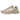 New Balance 9060 Chestnut Beige baskets en vue angulaire avec empiècements en daim beige superposés, détails en mesh et semelle épaisse