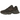 New Balance 9060 Chocolate baskets vue latérale avec des tons marron, une tige en daim, des lacets épais et une semelle intermédiaire beige.