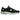 New Balance 991v2 MiUK Black Grey baskets vue latérale élégante avec tige en daim noir, détails en mesh gris et semelle intermédiaire FuelCell blanche