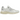 New Balance 991v2 MiUK Wind Chime baskets vue latérale avec empeigne olive, détails gris, panneaux en daim et semelle amortissante FuelCell