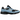 Baskets New Balance 993 MiUSA Community Blue en vue latérale présentant une tige en daim bleu profond, des détails en maille et une semelle grise.
