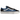 Baskets Vans LX Old Skool 36 Pearlized Pack Black Navy vue de profil avec tige noire brillante, semelle blanche et la bande latérale iconique