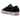 Vans Authentic Reissue 44 Gallery Dept. Art That Kills Black baskets vue latérale avec empeigne en tissu noir et semelle blanche à graffitis