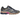 Saucony ProGrid Omni 9 Blue Brush baskets en vue sous angle avec des détails bleus et argentés, une tige en mesh et une semelle blanche