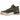 Jordan 3 Retro Family Affair baskets en vue sous angle avec empeigne en cuir blanc, details imprimé éléphant et lacets
