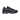 Nike Air Max 95 Logo Navy Orange baskets en vue laterale avec une empeigne bleu marine, des details oranges et des unites Air