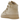Nike Air Force 1 High '07 SP Billie Eilish Mushroom baskets vue sous angle avec empeigne monochrome beige et bride cheville