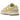 Nike Dunk Low Lemon Drop baskets presentées de profil avec une empeigne en cuir blanc, des superpositions jaunes et un swoosh