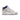 Beyond x Nike SB Dunk High 'White Ivory Sand Dune' baskets vue sous angle avec empeigne blanche et beige, lacets et semelle en gomme