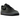Nike Air Force 1 Low LX Vibram Pencil Point Black baskets de profil avec empeigne noire et semelle crantée