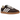 Adidas Samba OG Dark Brown Off White Gum baskets en vue laterale avec une tige en cuir marron fonce, des details off-white et une semelle gomme
