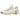 Nike Free Metcon 5 Sail Sanddrift baskets en vue sous angle avec empeigne beige et lacets