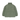 Carhartt Danville Jacket Smoke Green / Black baskets vue de face avec empiècements vert fumée et noir et fermeture éclair
