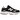 New Balance 9060 Black White baskets vue sous angle avec suède noir, mesh blanc et semelle épaisse