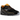 Nike Air Max 90 Dark Cinder Mercurial Vapor 1 baskets de profil avec cuir marron foncé, détails rouges et unité Air visible
