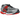 Nike Zoom Vomero 5 Bright Crimson Metallic Silver baskets de profil incliné avec mesh rouge, détails argentés et lacets blancs