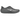 Nike ReactX Rejuven8 Smoke Grey baskets en vue laterale avec une tige grise, des lacets et une semelle