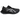 ASICS Superblast 2 Black White baskets en vue angulaire avec une tige noire et blanche et une semelle épaisse