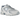 New Balance 530 Grey Matter Sea Blue baskets en vue laterale avec une tige en mesh gris et des details bleus