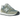 New Balance 1300JP MiUSA Mirage Grey baskets de profil avec une tige en daim gris, un logo blanc et une semelle grise