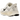 Nike Vomero 18 Summit White Coconut Milk baskets en vue laterale avec une tige en mesh blanc, des lacets et une semelle