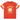 Billionaire Boys Club Crest Logo Mesh Football Shirt Orange baskets de face avec mesh orange et logo blanc