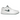 Jordan Stadium 90 Oxidized Green baskets en vue laterale avec une tige en cuir blanc, des details verts et des lacets