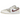 Jordan 1 Low SE Desert Khaki Red Sepia baskets de profil avec daim beige, details rouges et semelle blanche