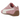 Puma Speedcat Faded Carnation Pink Alpine Snow baskets en vue laterale avec daim rose et lacets blancs