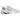 Nike M2K Tekno Cool White baskets en vue laterale avec une tige en cuir blanc, une semelle épaisse et des details