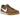 Nike Gato Light British Tan Archaeo Brown baskets de profil avec tige en cuir marron et semelle en gomme