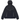 Nike Tech Woven Jacket Black/Black/Black baskets de face avec matière tissée noire, fermeture éclair et capuche