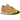 Nike LD-1000 SP Stussy Sanded Gold baskets en vue latérale avec mesh doré, daim et logo swoosh noir sur le côté