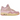 Jordan 4 Retro Iced Carmine baskets en vue laterale avec une tige blanche, des details rouges et une unite air visible